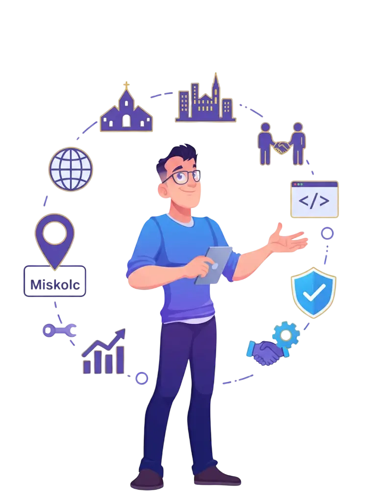 Weboldal készítés Miskolc vállalkozásai számára